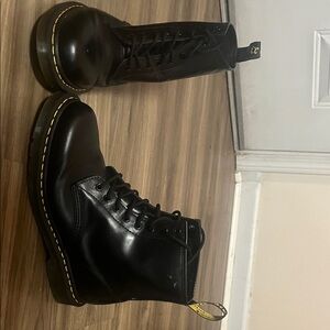 Dr. Martens Black Combat Boots
